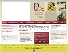 Tablet Screenshot of centromedicosandonato.it